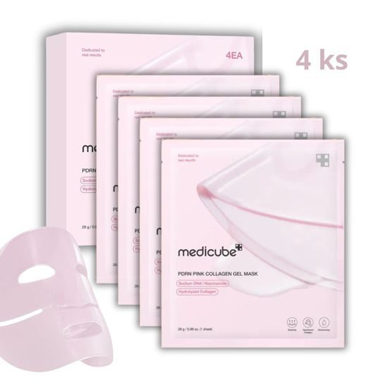 MEDICUBE PDRN Pink Collagen Gel Mask (4 pcs)