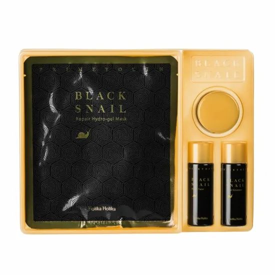 HOLIKA HOLIKA Luxusní sada Black Snail Skin Care Kit