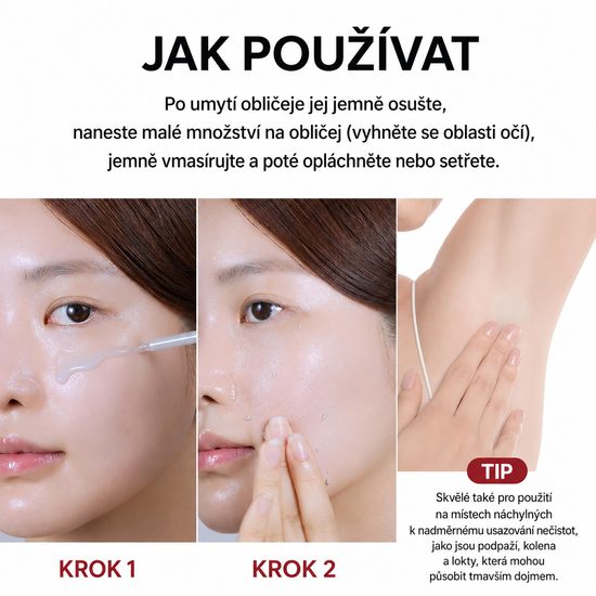 Dr.MELAXIN Exfoliační ampule Peel Shot Exfoliating White Rice Ampoule (80 ml)