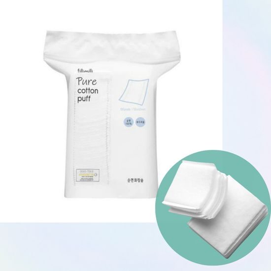 FILLIMILLI Pure Cotton Puff (100 pcs)