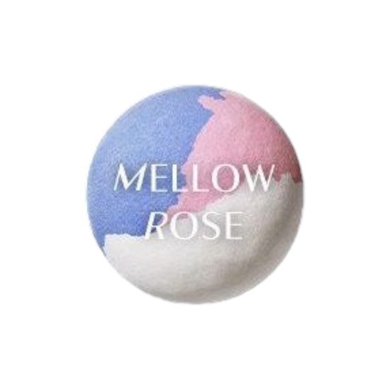 ROUND A’ROUND Colorful Mood Bubble Bath Bomb - Mellow Rose