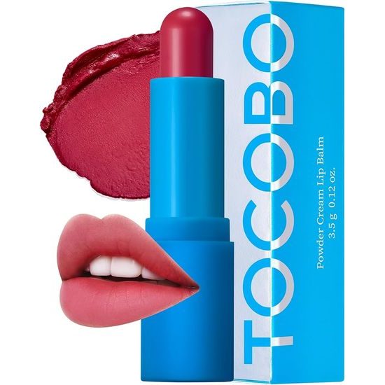 TOCOBO Tónovací balzám na rty Powder Cream Lip Balm 031 Rose Burn