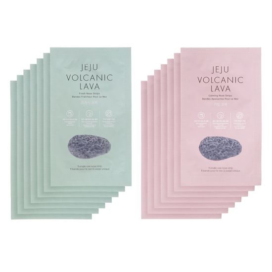 THE FACE SHOP Jeju Volcanic Lava Nose Strips Set (7 pcs)