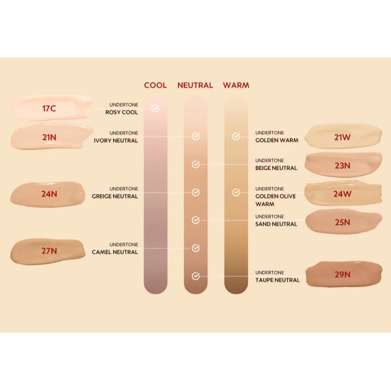 TIRTIR Set vzorků Mask Fit Red Cushion 3 Shade Trial Kit (3 vzorky)
