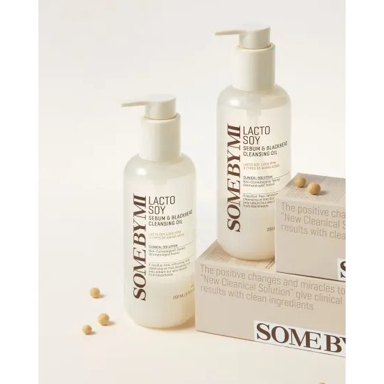 SOME BY MI Odličovací olej Lactosoy Sebum & Blackhead Cleansing Oil (200 ml)