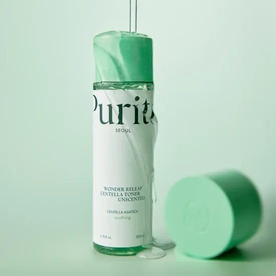 PURITO SEOUL Zklidňující pleťový toner Wonder Releaf Centella Toner Unscented (200 ml)