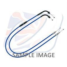THROTTLE CABLES (PAIR) VENHILL K02-4-124-BL FEATHERLIGHT MODER