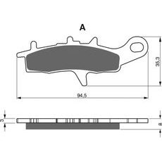 ZAVORNE OBLOGE GOLDFREN 245 K5