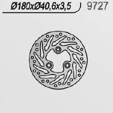 ZAVORNI DISK NG 9727