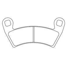 ZAVORNE OBLOGE CL BRAKES 1229 ATV1