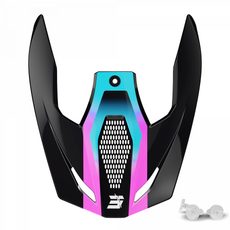 HELMET PEAK SHOT FURIOUS KID ROCKET A04-21OC-DK2-P01 PINK GLOSSY