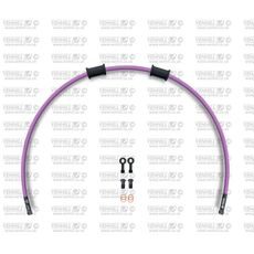 SET ZADNJIH ZAVORNIH CEVI VENHILL POWERHOSEPLUS TRI-9004RB-PU (1 CEV V KOMPLETU) PURPLE HOSES, BLACK FITTINGS