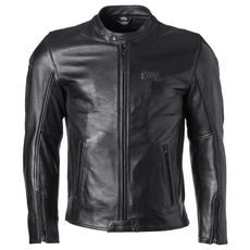 LEATHER JACKET GMS THE ROLAND STONES ZG73302 ČRNA S