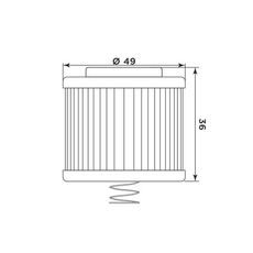 OLJNI FILTER MIW Y4020 (ALT. HF540)