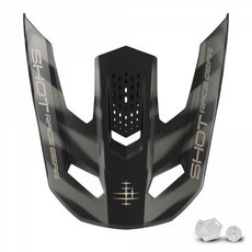 HELMET PEAK SHOT SPEED TIGER A04-21OB-E01-P01 BLACK MATT