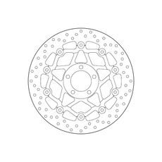 ZAVORNI DISK BREMBO 78B40899 FLOATING