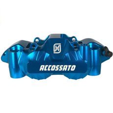 RADIAL BRAKE CALIPER ACCOSSATO PZ004 FORGED MONOBLOCK 108 MM DISTANCE WITH PISTONS IN ALUMINIUM