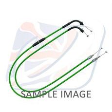 THROTTLE CABLES (PAIR) VENHILL H02-4-122-GR FEATHERLIGHT ZELENA