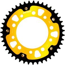 REAR SPROCKET SUPERSPROX STEALTH RST-1303:43-GLD ZLATA 43T, 520