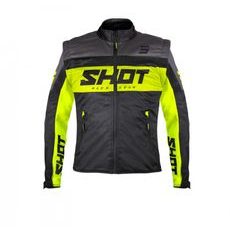 JAKNA SHOT SOFTSHELL LITE A08-15B1-B01-08 BLACK / NEON YELLOW S