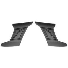 FOREHEAD UPPER VENTILATION COVERS CASSIDA CYKLON BLACK MATT PAR