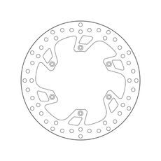 ZAVORNI DISK BREMBO 68B407B8 FIX