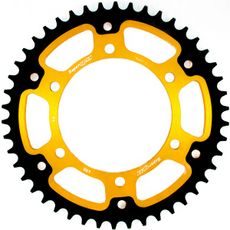 REAR SPROCKET SUPERSPROX STEALTH RST-498:46-GLD ZLATA 46T, 525