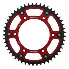 REAR SPROCKET SUPERSPROX STEALTH RST-8000:49-RED RDEČ 49T, 520