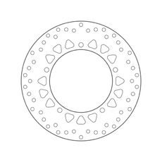 ZAVORNI DISK BREMBO 68B407M7 FIX