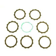 FRICTION PLATES KIT WITH CLUTCH COVER GASKET ATHENA P40230005