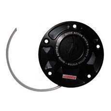 FUEL CAP WITH QUICK ACTION SYSTEM ACCOSSATO FC004 IN CNC-WORKED ALUMINIUM ČRN