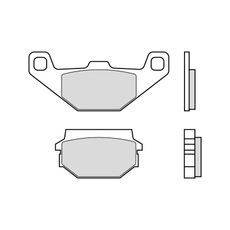 ZAVORNE OBLOGE BREMBO 07023 CC SCOOTER