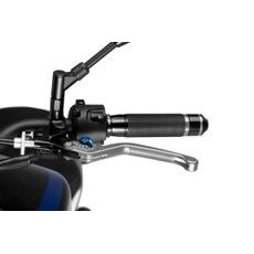 CLUTCH LEVER WITHOUT ADAPTER PUIG 3.0 220PA DOLGA (LONG) SILVER/BLUE