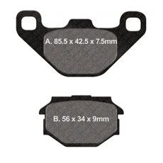 ZAVORNE OBLOGE EBC FA173