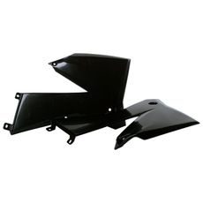 RADIATOR SCOOPS POLISPORT 8411500001 (PAR) ČRNA