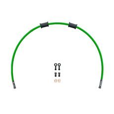 SET CEVI ZA SKLOPKO VENHILL POWERHOSEPLUS KAW-11010CB-GR (1 CEV V KOMPLETU) GREEN HOSES, BLACK FITTINGS