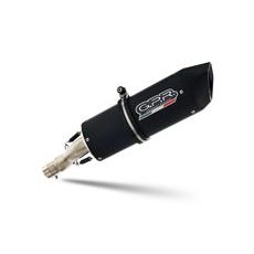 SLIP-ON EXHAUST GPR FURORE KTM.43.1.FUNE MATTE BLACK INCLUDING REMOVABLE DB KILLER AND LINK PIPE
