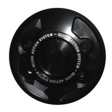 FUEL CAP WITH QUICK ACTION SYSTEM ACCOSSATO FC003 IN CNC-WORKED ALUMINIUM ČRN