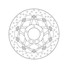 ZAVORNI DISK BREMBO 78B40881 FLOATING