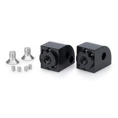 ADAPTERJI ZA STOPALKE (FOOTPEG ADAPTERS) PUIG 22363N ADJUSTABLE ČRNA