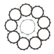 FRICTION PLATES KIT WITH CLUTCH COVER GASKET ATHENA P40230104
