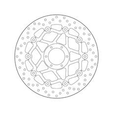 ZAVORNI DISK BREMBO 78B40898 FLOATING