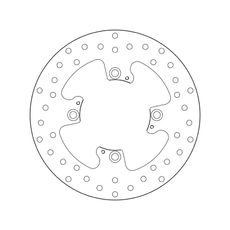 ZAVORNI DISK BREMBO 68B407N6 FIX