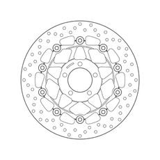 ZAVORNI DISK BREMBO 78B40841 FLOATING