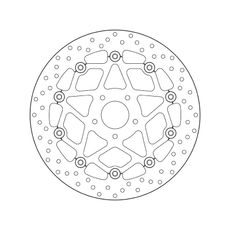 ZAVORNI DISK BREMBO 78B408B0 FLOATING