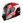 Full face helmet CASSIDA APEX JAWA red / black / grey L