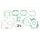 Celoten set tesnil za motor ATHENA P400090850180