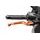 Brake lever without adapter PUIG 160TR poklopna (foldable) orange/red