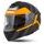 Integralna čelada CASSIDA Modulo 2.1 Profile black matt/grey/orange 2XL