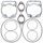 Top End Gasket Kit WINDEROSA TEGS 710163C